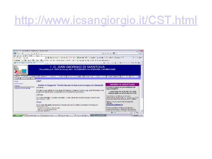 http: //www. icsangiorgio. it/CST. html 