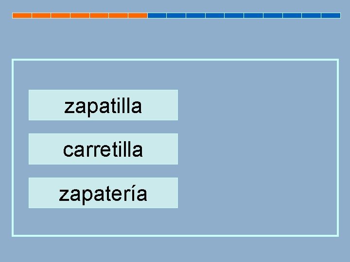 zapatilla carretilla zapatería 