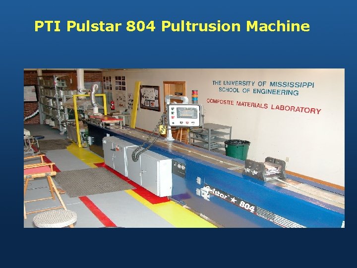PTI Pulstar 804 Pultrusion Machine 