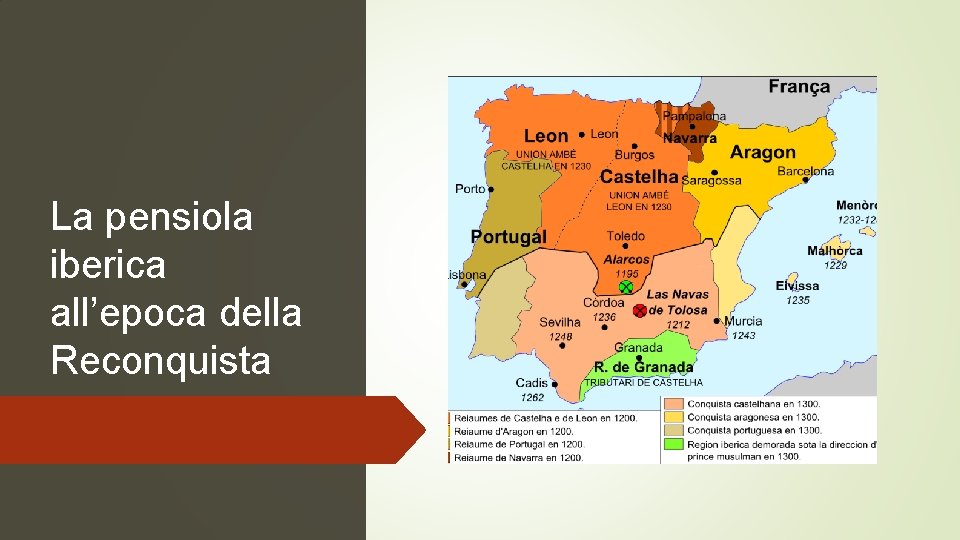 La pensiola iberica all’epoca della Reconquista 