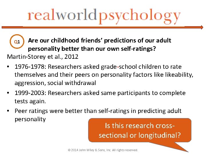 Are our childhood friends’ predictions of our adult personality better than our own self-ratings?