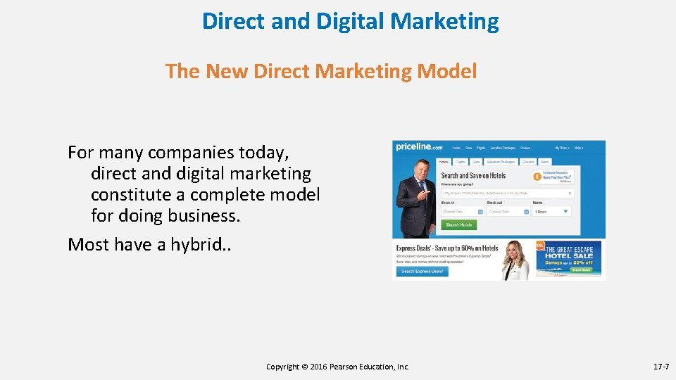 Direct and Digital Marketing The New Direct Marketing Model For many companies today, direct