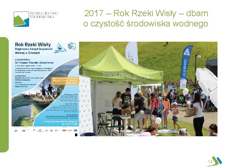 2017 – Rok Rzeki Wisły – dbam o czystość środowiska wodnego 14 