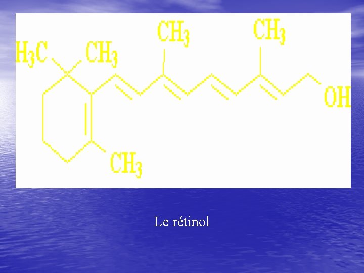 Le rétinol 