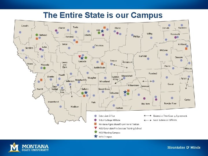 The Entire State is our Campus 