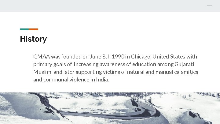History GMAA was founded on June 8 th 1990 in Chicago, United States with History GMAA was founded on June 8 th 1990 in Chicago, United States with