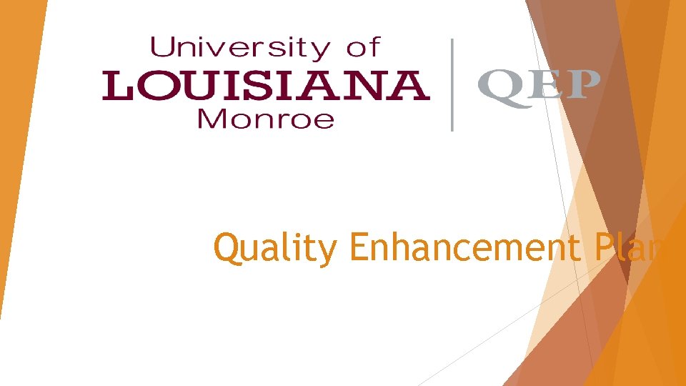 Quality Enhancement Plan 