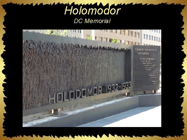 Holomodor DC Memorial 