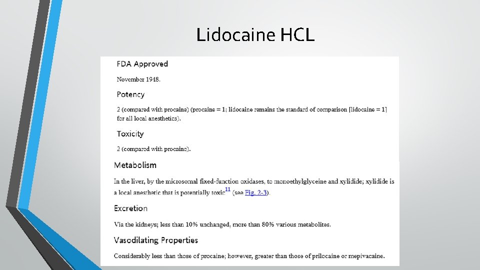 Lidocaine HCL 
