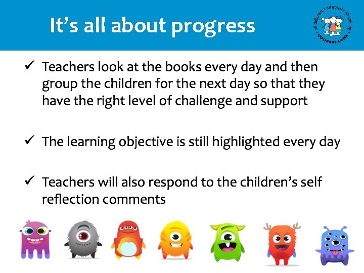 It’s all about progress 27 