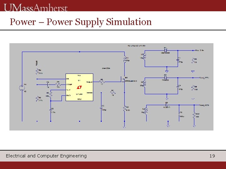 Power – Power Supply Simulation Electrical and Computer Engineering 19 