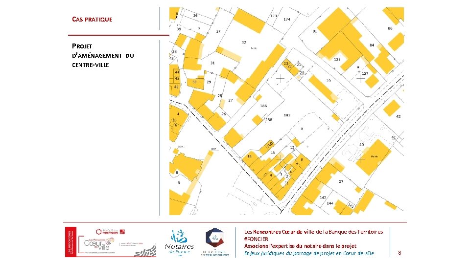 CAS PRATIQUE PROJET D’AMÉNAGEMENT DU CENTRE-VILLE Les Rencontres Cœur de ville de la Banque