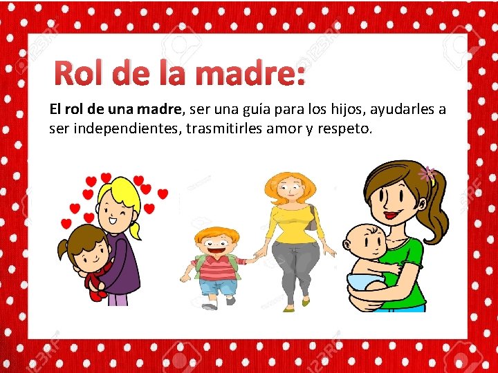 Rol de la madre: El rol de una madre, ser una guía para los Rol de la madre: El rol de una madre, ser una guía para los