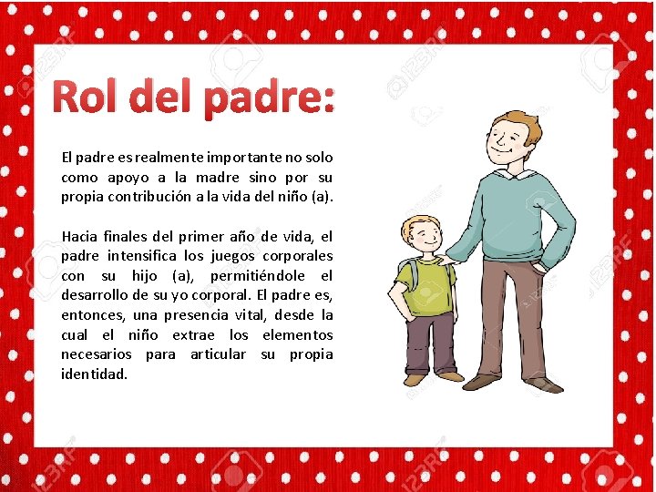 Rol del padre: El padre es realmente importante no solo como apoyo a la Rol del padre: El padre es realmente importante no solo como apoyo a la