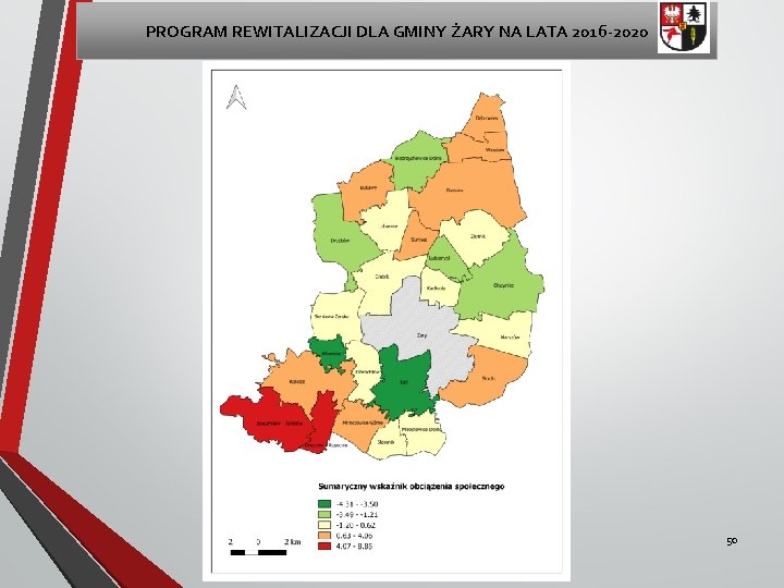 PROGRAM REWITALIZACJI DLA GMINY ŻARY NA LATA 2016 -2020 50 