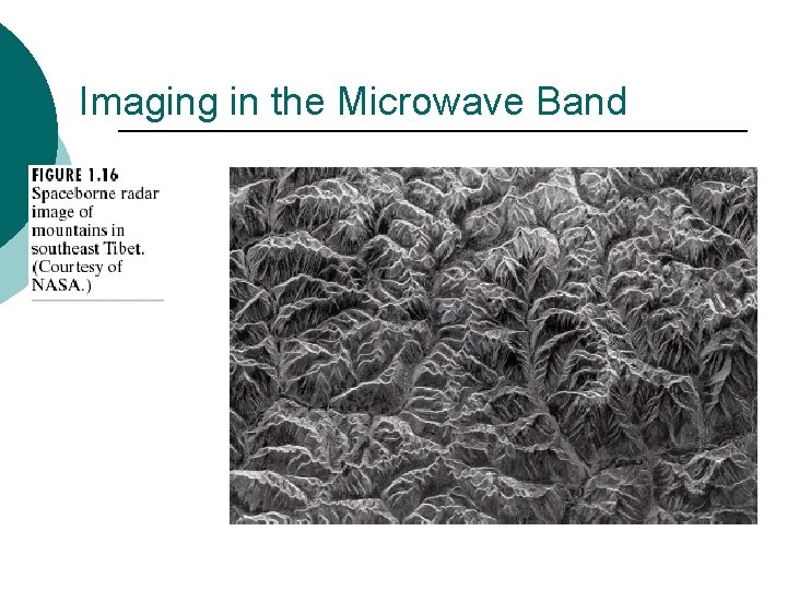 Imaging in the Microwave Band 