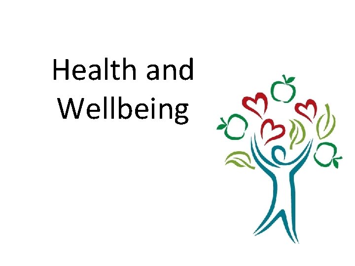 Health and Wellbeing 