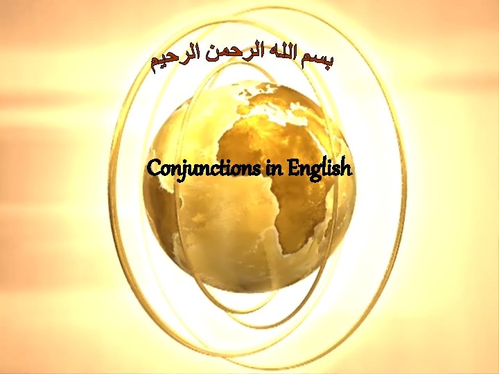 Conjunctions in English 