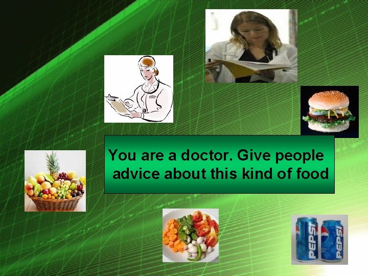 You are a doctor. Give people advice about this kind of food 