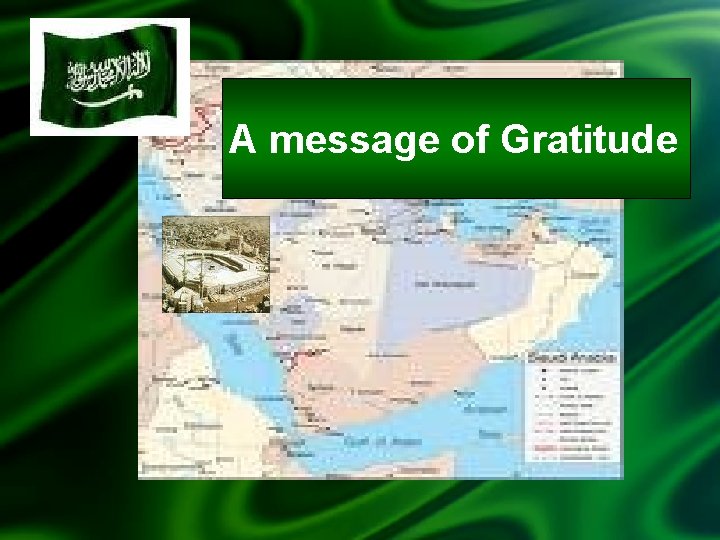 A message of Gratitude 