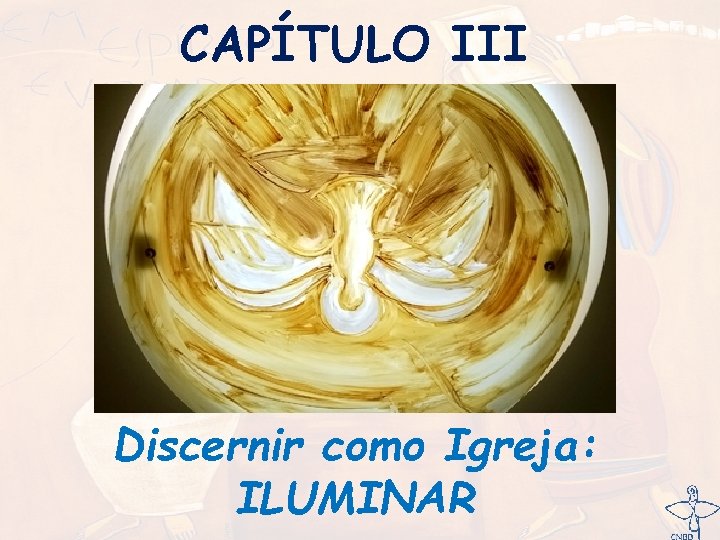 CAPÍTULO III Discernir como Igreja: ILUMINAR 