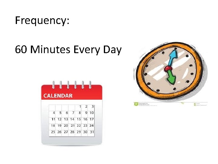 Frequency: 60 Minutes Every Day 