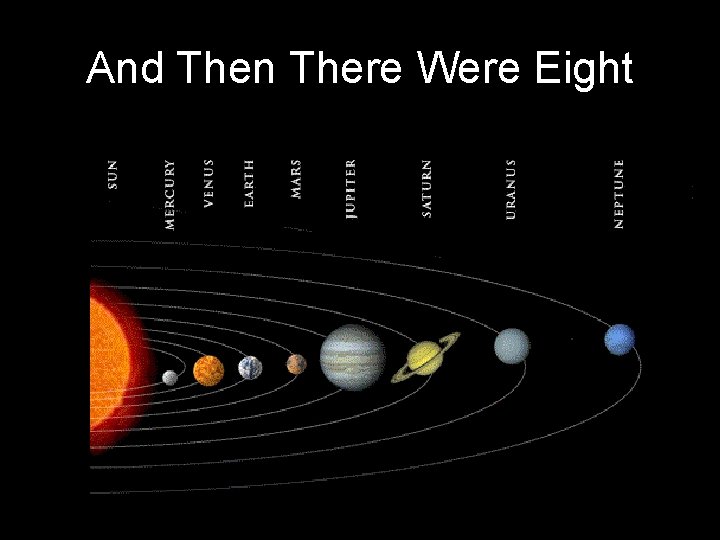 And Then There Were Eight Image from JPL 