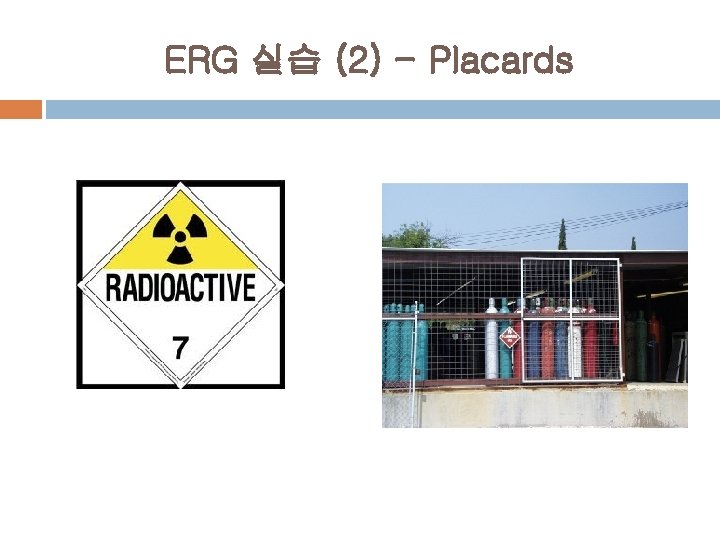 ERG 실습 (2) - Placards 