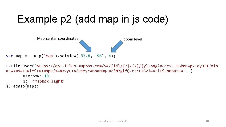 javascript - resize leaflet map when its container is... Introduction To Leaflet js Alireza Mohammadi Sahar Nafisi