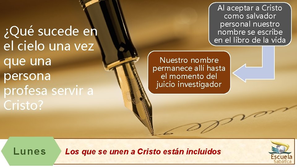 ¿Qué sucede en el cielo una vez que una persona profesa servir a Cristo?