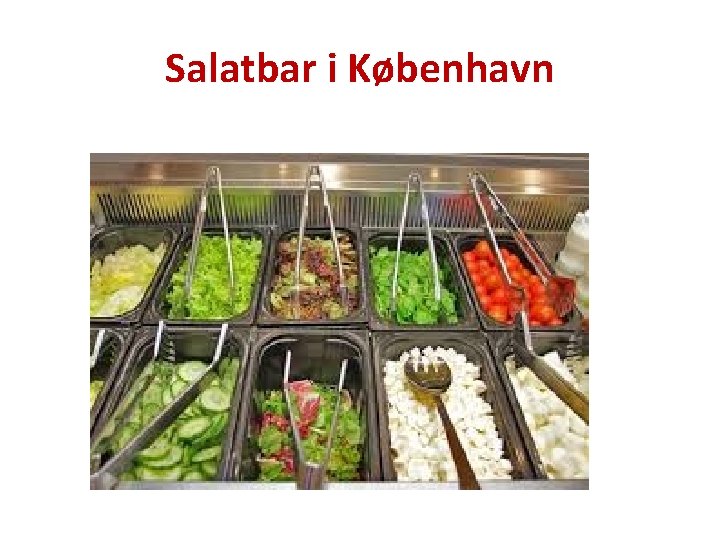 Salatbar i København 