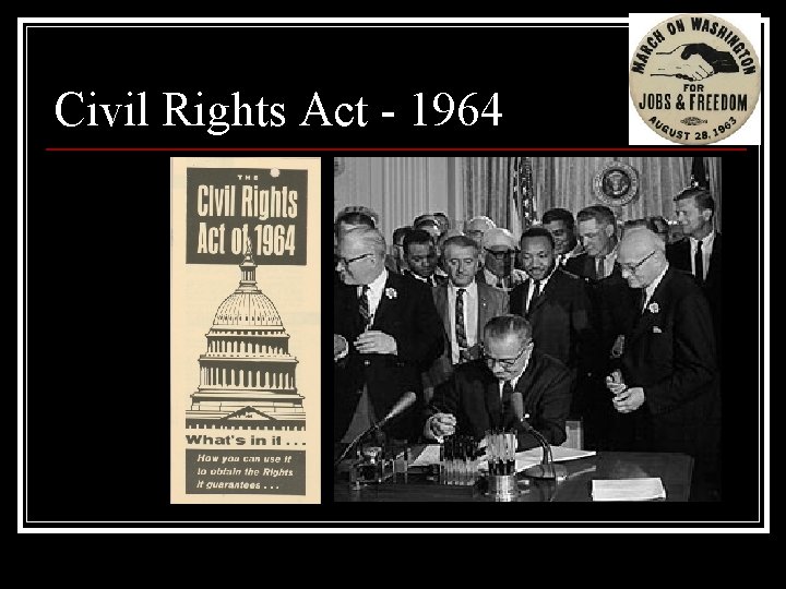 Civil Rights Act - 1964 