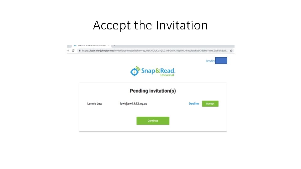 Accept the Invitation 