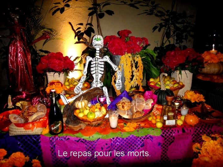 Le repas pour les morts. Le repas pour les morts.