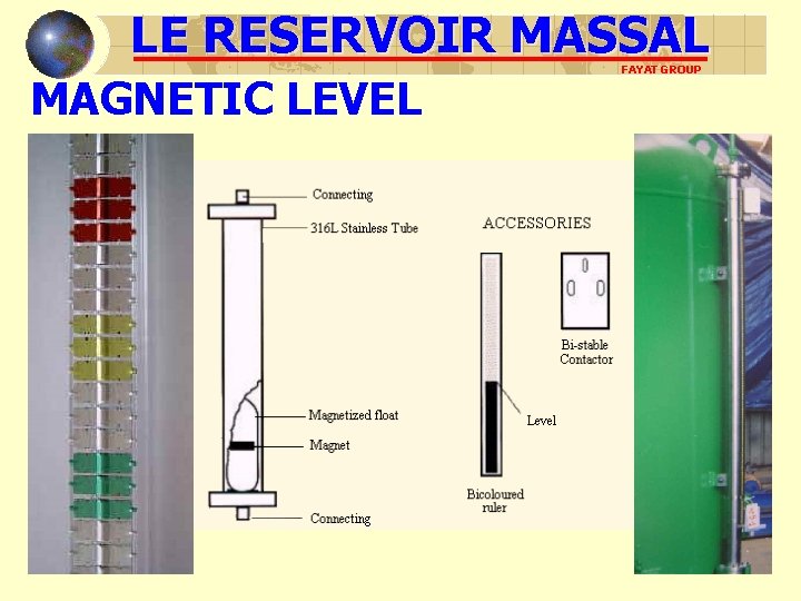 LE RESERVOIR MASSAL MAGNETIC LEVEL FAYAT GROUP 