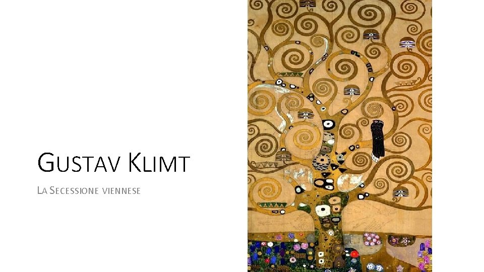 GUSTAV KLIMT LA SECESSIONE VIENNESE 