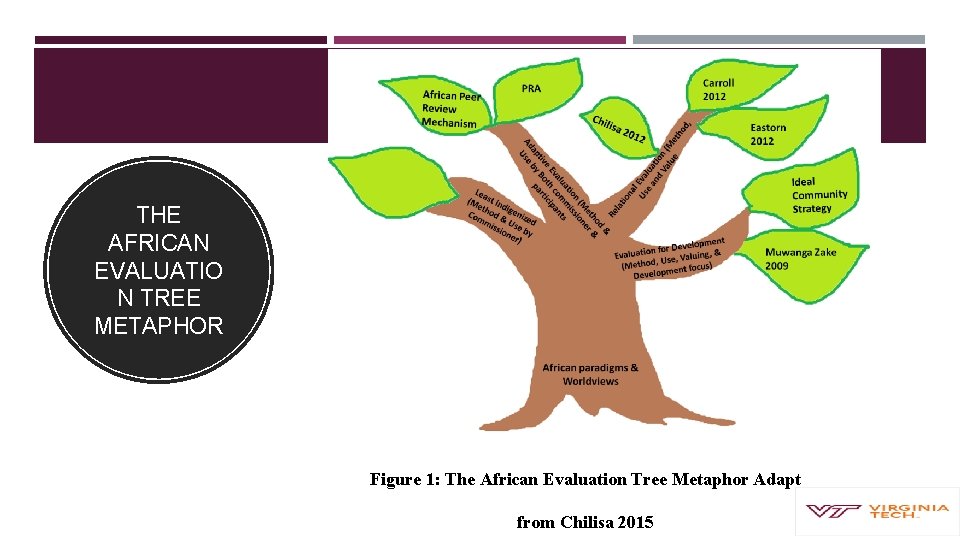 THE AFRICAN EVALUATIO N TREE METAPHOR Figure 1: The African Evaluation Tree Metaphor Adapt