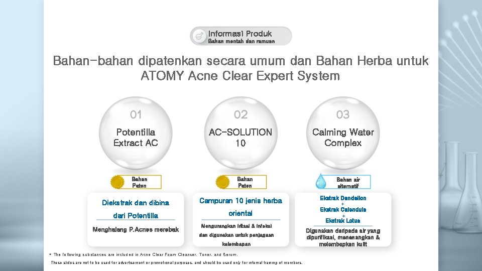 Informasi Produk Bahan mentah dan ramuan Bahan-bahan dipatenkan secara umum dan Bahan Herba untuk