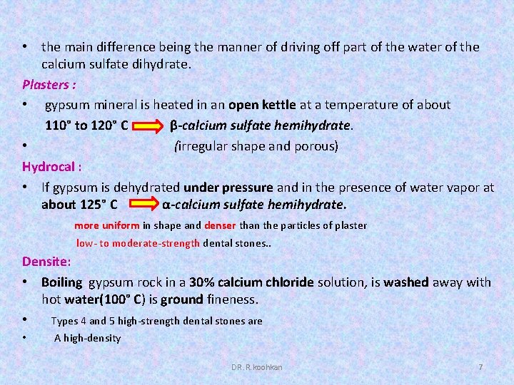  • the main difference being the manner of driving off part of the