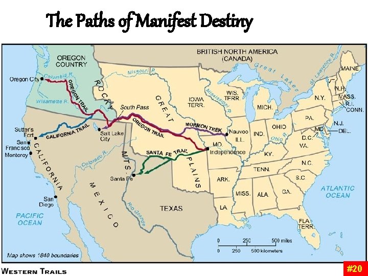 The Paths of Manifest Destiny #20 The Paths of Manifest Destiny #20