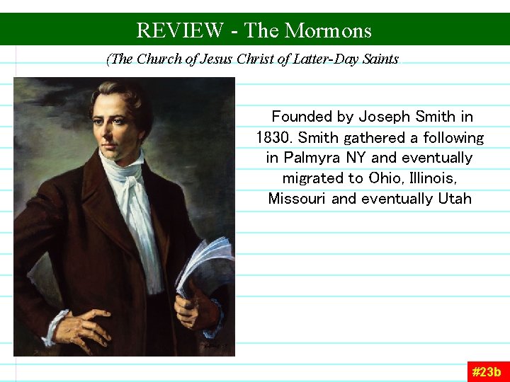 Charles G. Finney – REVIEW - The Mormons (The Church of Jesus Christ of Charles G. Finney – REVIEW - The Mormons (The Church of Jesus Christ of