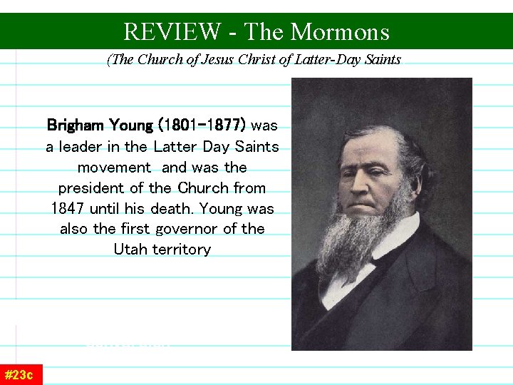 Charles G. Finney – REVIEW - The Mormons (The Church of Jesus Christ of Charles G. Finney – REVIEW - The Mormons (The Church of Jesus Christ of
