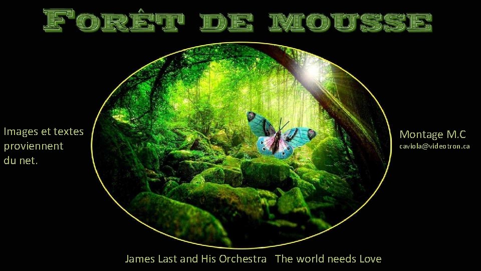 Images et textes proviennent du net. Montage M. C caviola@videotron. ca James Last and