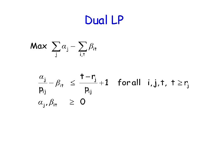 Dual LP 