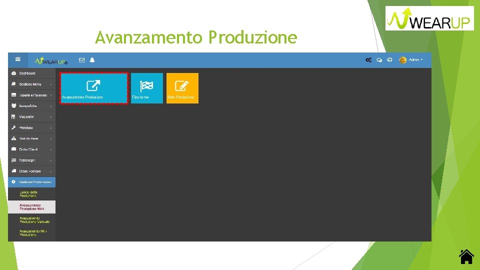 Avanzamento Produzione 