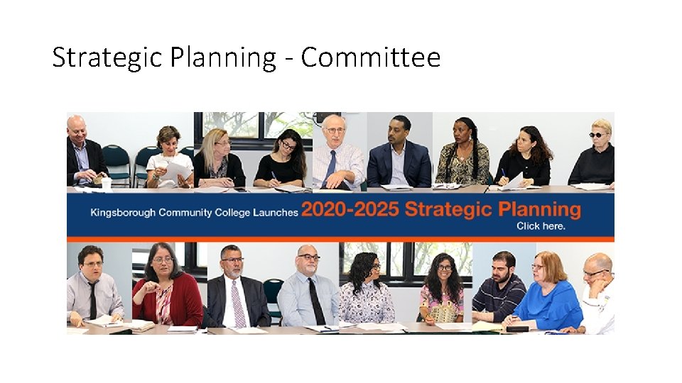 Strategic Planning - Committee 