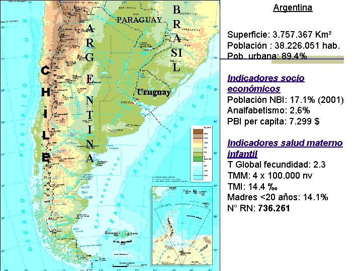 C H I L E A R G PARAGUAY E N T I N