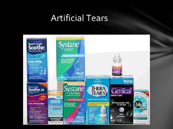 Artificial Tears Artificial Tears