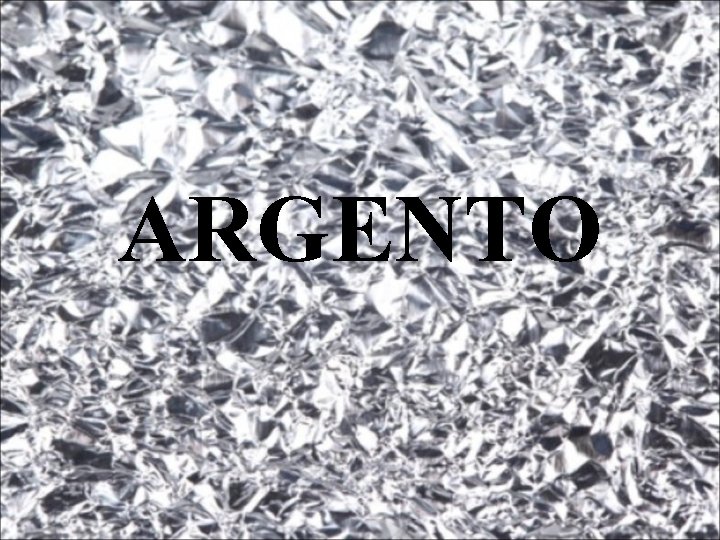 ARGENTO 