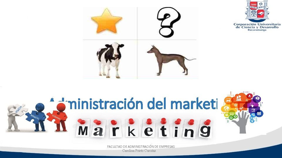 Administración del marketing FACULTAD DE ADMINISTRACIÓN DE EMPRESAS Carolina Prieto Cuentas 
